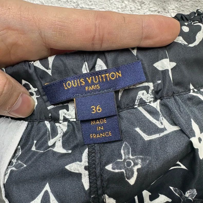 Louis Vuitton Louis Vuitton Black and White Shorts Size US 36 / EU 52 - 3 Thumbnail