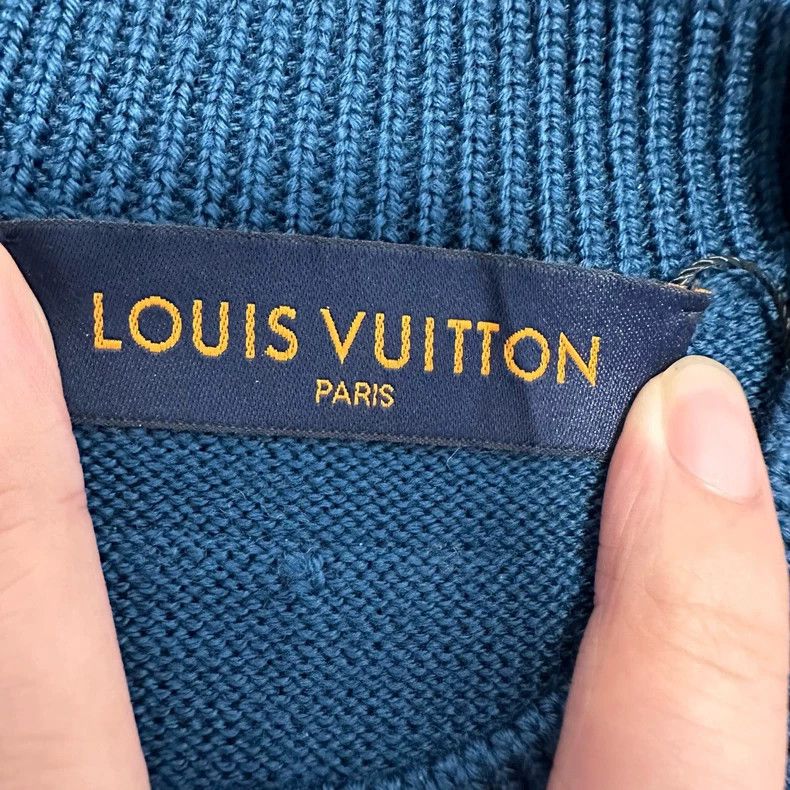 Louis Vuitton Louis Vuitton Color Block Sweater Size US L / EU 52-54 / 3 - 2 Thumbnail