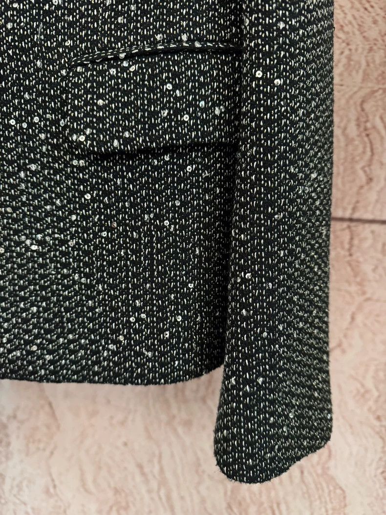 Saint Laurent Paris Saint Laurent Double Breasted Suit Coat Size US L / EU 52-54 / 3 - 4 Thumbnail