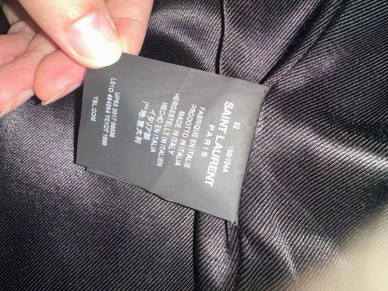 Saint Laurent Paris Saint Laurent Classic Leather Jacket L01 Size US XL / EU 56 / 4 - 8 Thumbnail