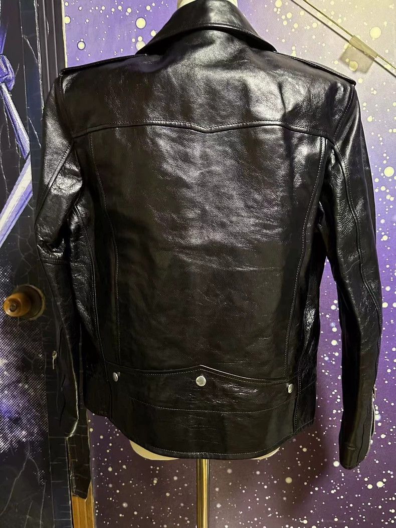 Saint Laurent Paris Saint Laurent Classic Leather Jacket L01 Size US XL / EU 56 / 4 - 5 Thumbnail