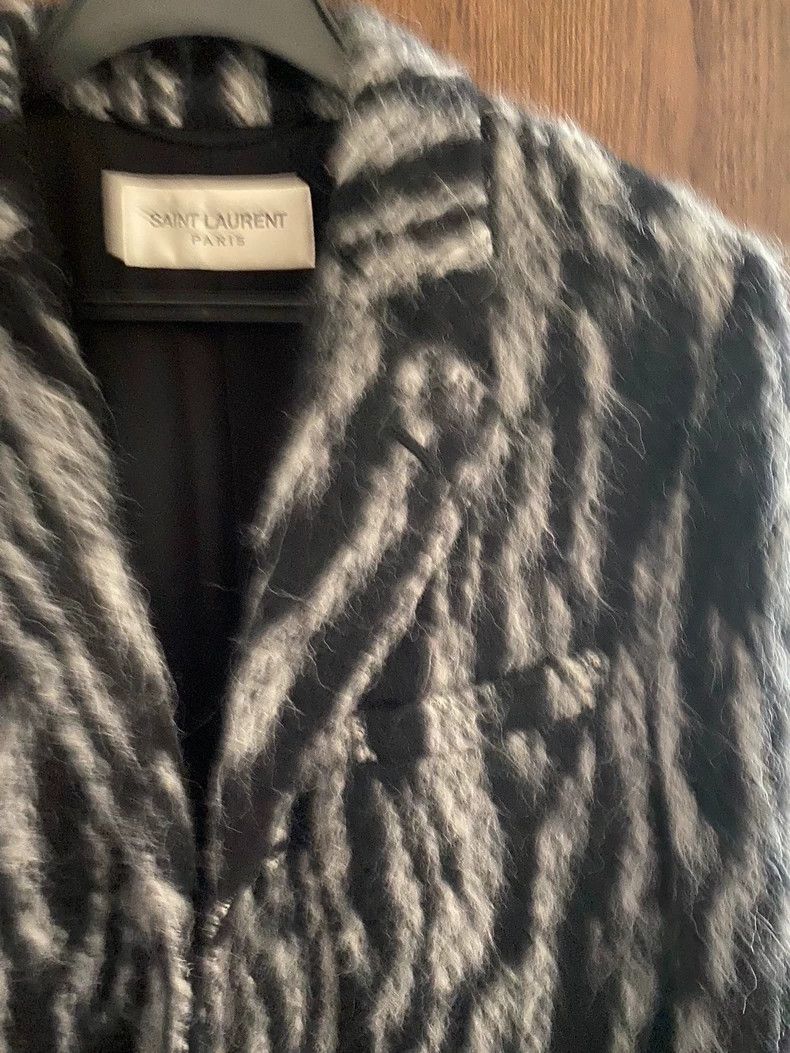 Saint Laurent Paris Saint Laurent Mohair Coat Size 46 Size US M / EU 48-50 / 2 - 3 Thumbnail