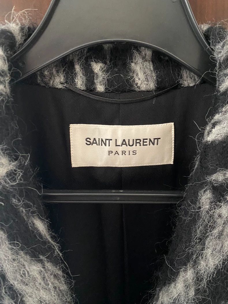 Saint Laurent Paris Saint Laurent Mohair Coat Size 46 Size US M / EU 48-50 / 2 - 5 Thumbnail