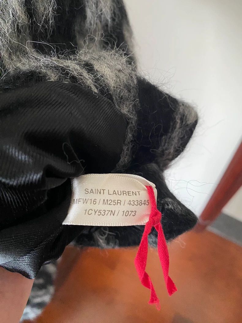 Saint Laurent Paris Saint Laurent Mohair Coat Size 46 Size US M / EU 48-50 / 2 - 4 Thumbnail
