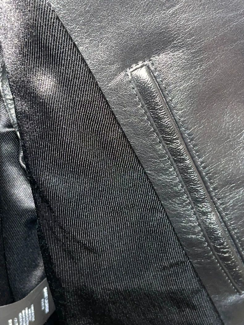 Saint Laurent Paris Saint Laurent Black Five-Zip Leather Jacket Size US M / EU 48-50 / 2 - 6 Thumbnail