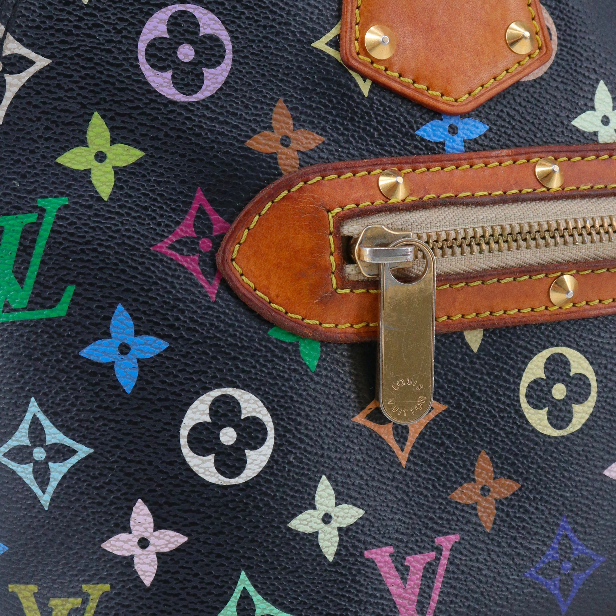 Louis Vuitton LOUIS VUITTON - Louis Vuitton x Murakami Alma PM handbag in multicolored monogrammed canvas Size ONE SIZE - 5 Thumbnail