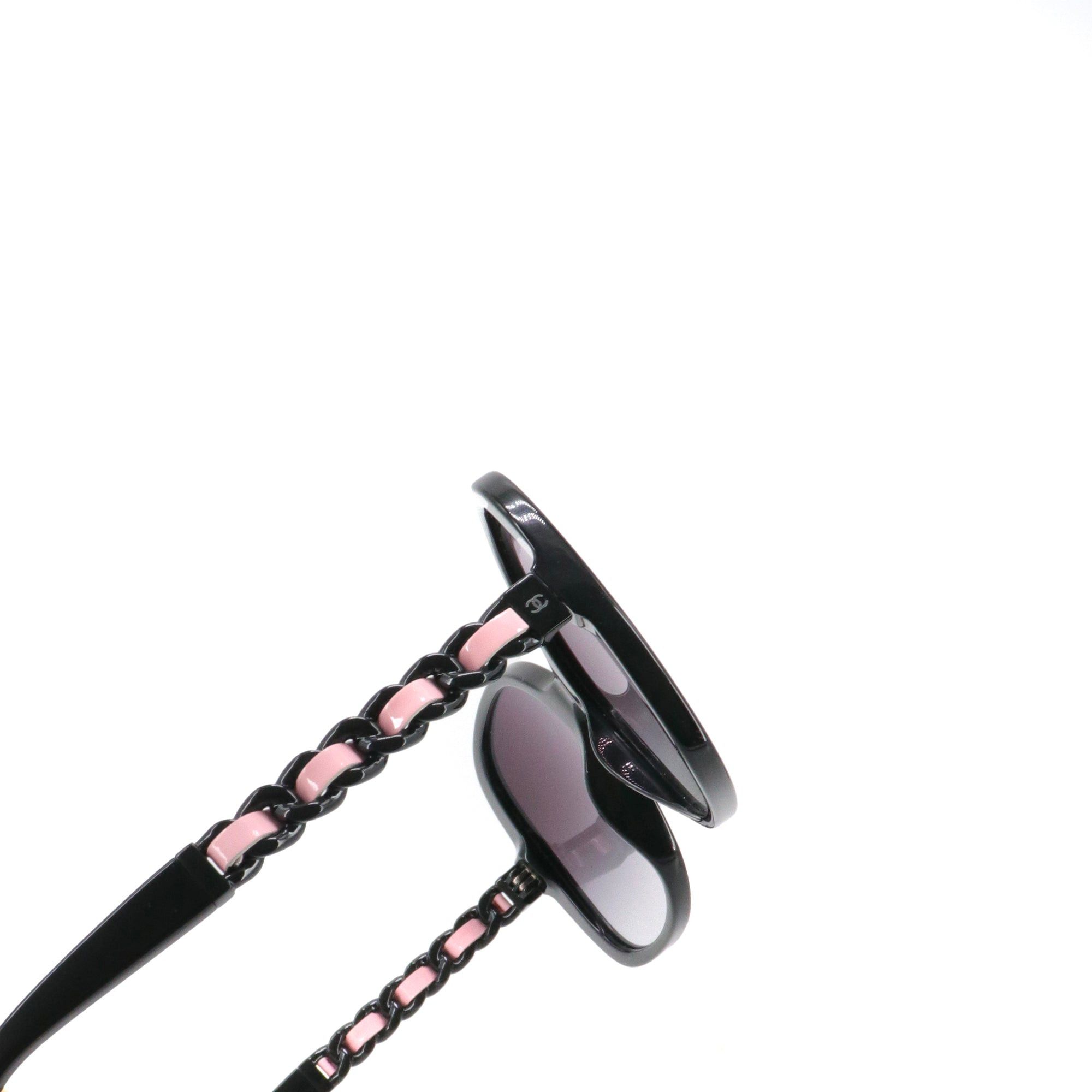 Chanel CHANEL - Chanel black plastic sunglasses Size ONE SIZE - 3 Thumbnail
