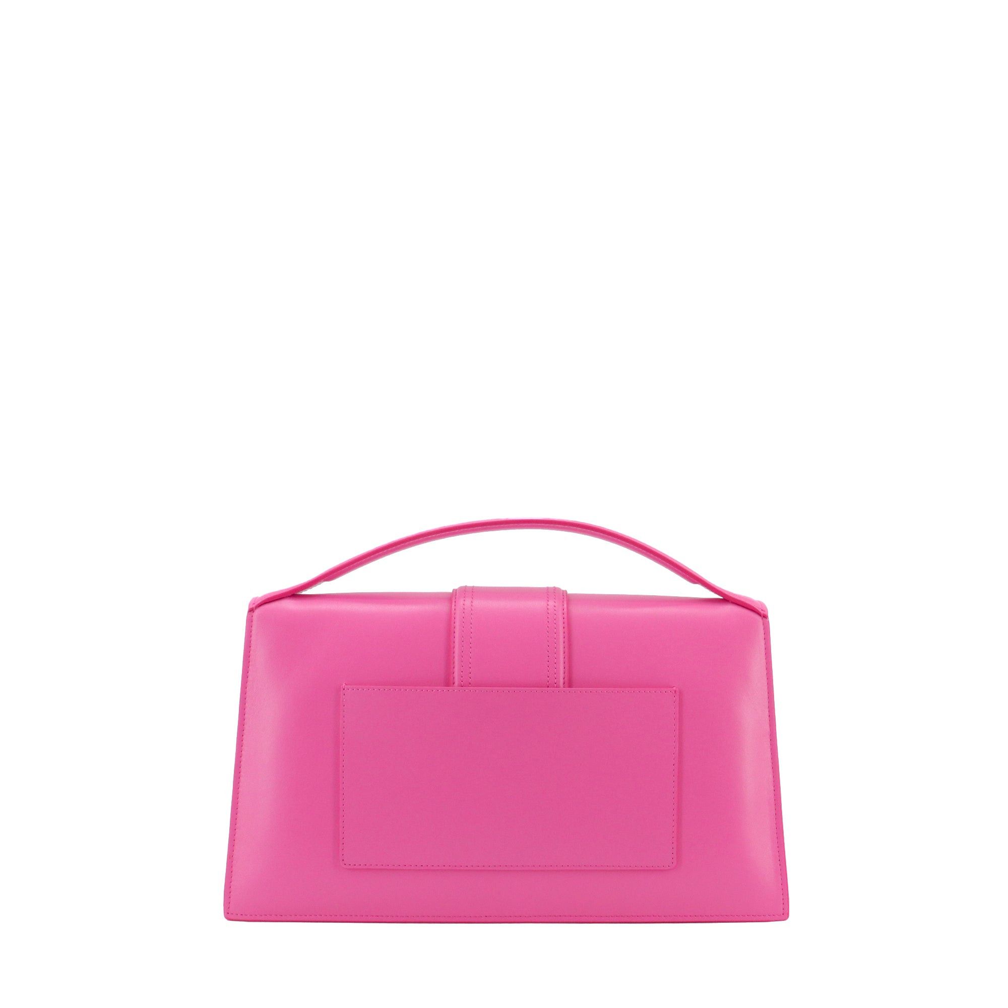 Jacquemus JACQUEMUS - Jacquemus Le Bambinou shoulder bag in pink leather Size ONE SIZE - 3 Thumbnail