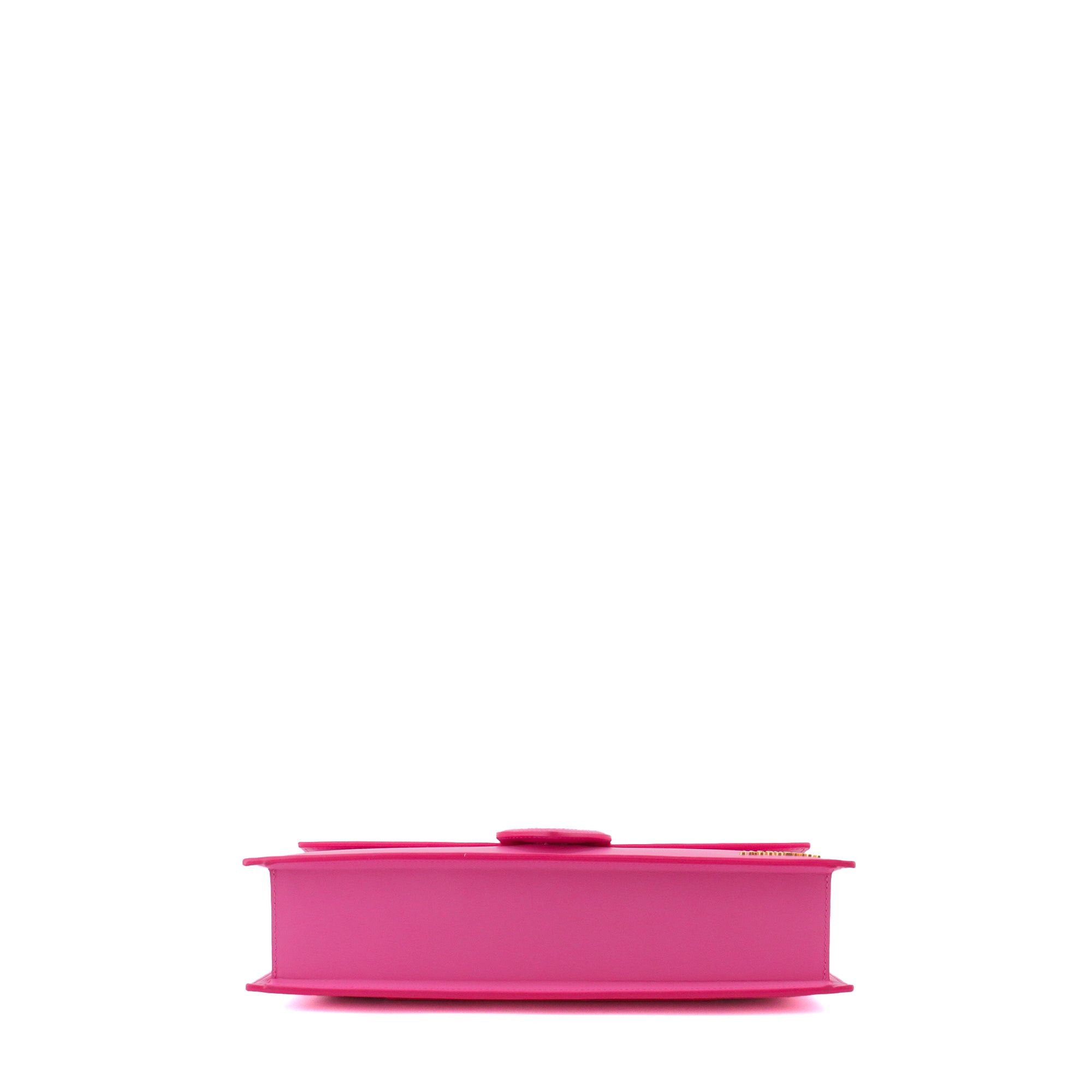Jacquemus JACQUEMUS - Jacquemus Le Bambinou shoulder bag in pink leather Size ONE SIZE - 4 Thumbnail