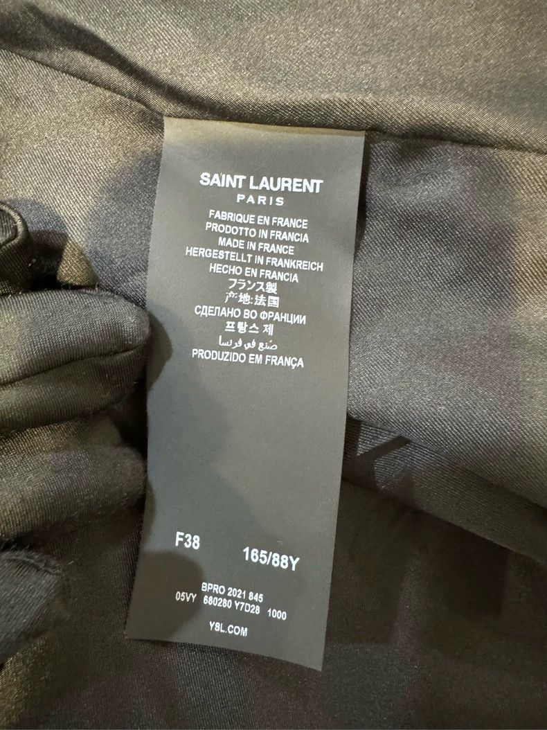 Saint Laurent Paris Short Sleeve Woven Jacket by Saint Laurent Size US M / EU 48-50 / 2 - 5 Thumbnail