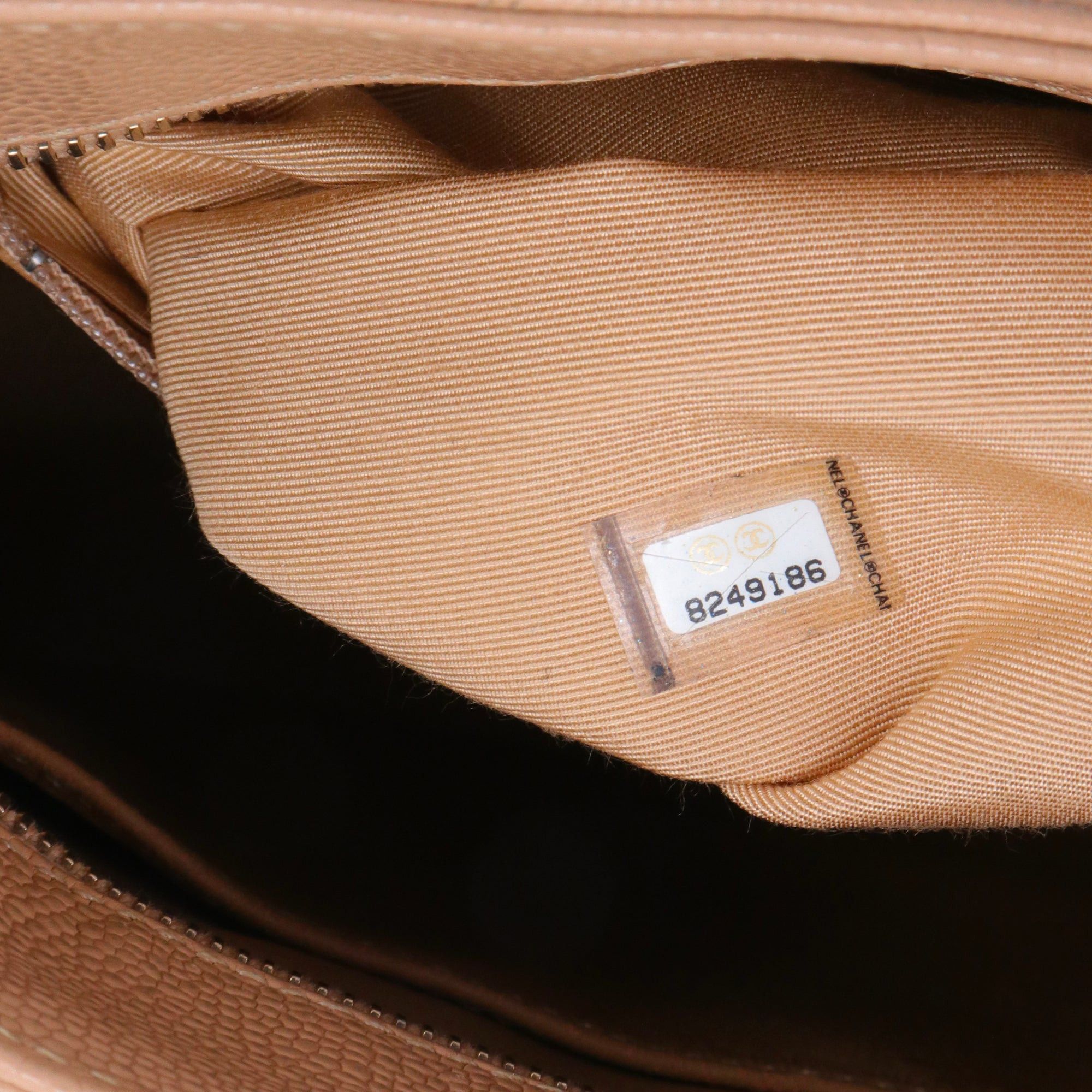 Chanel CHANEL - Chanel Medaillon handbag in beige caviar leather Size ONE SIZE - 8 Thumbnail