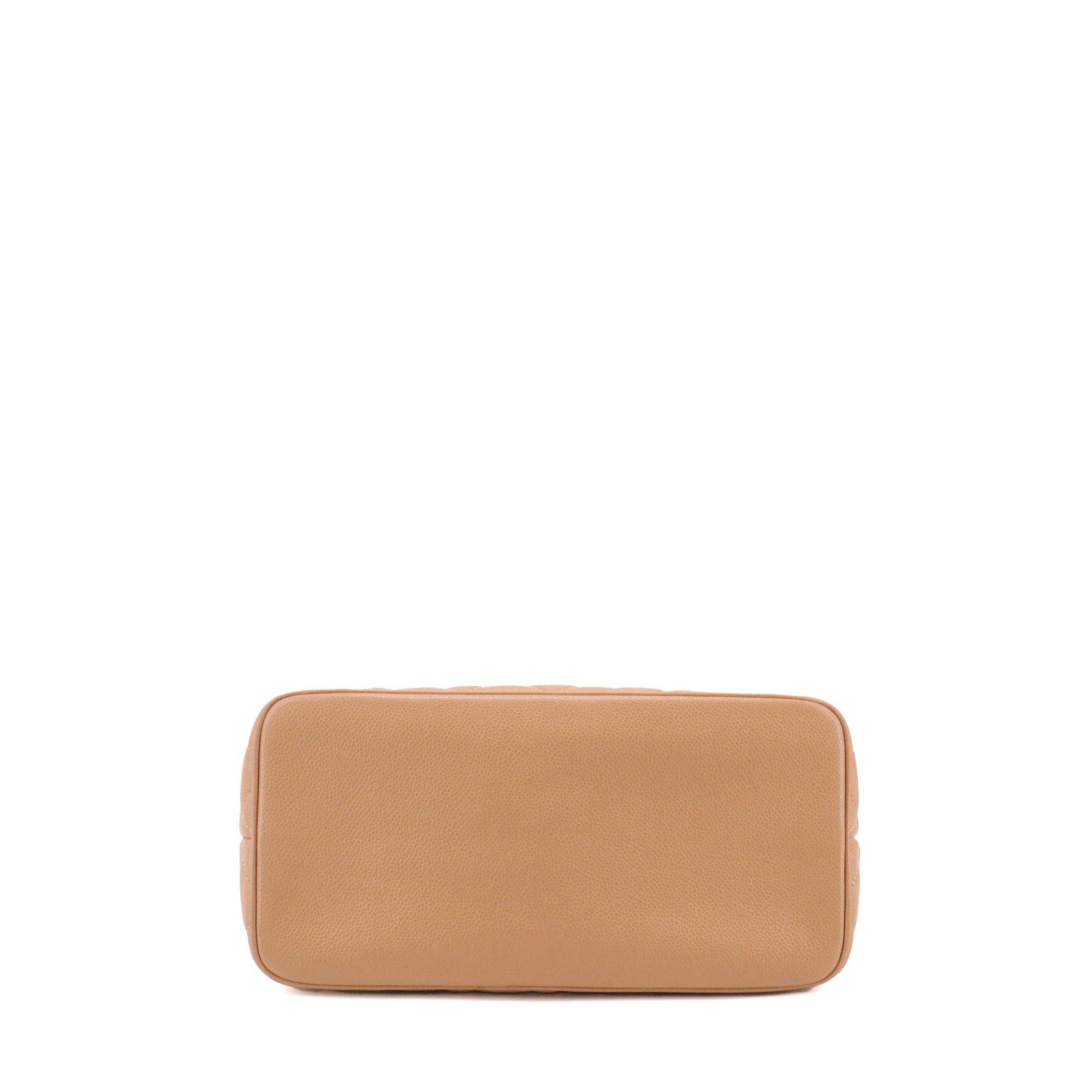 Chanel CHANEL - Chanel Medaillon handbag in beige caviar leather Size ONE SIZE - 4 Thumbnail