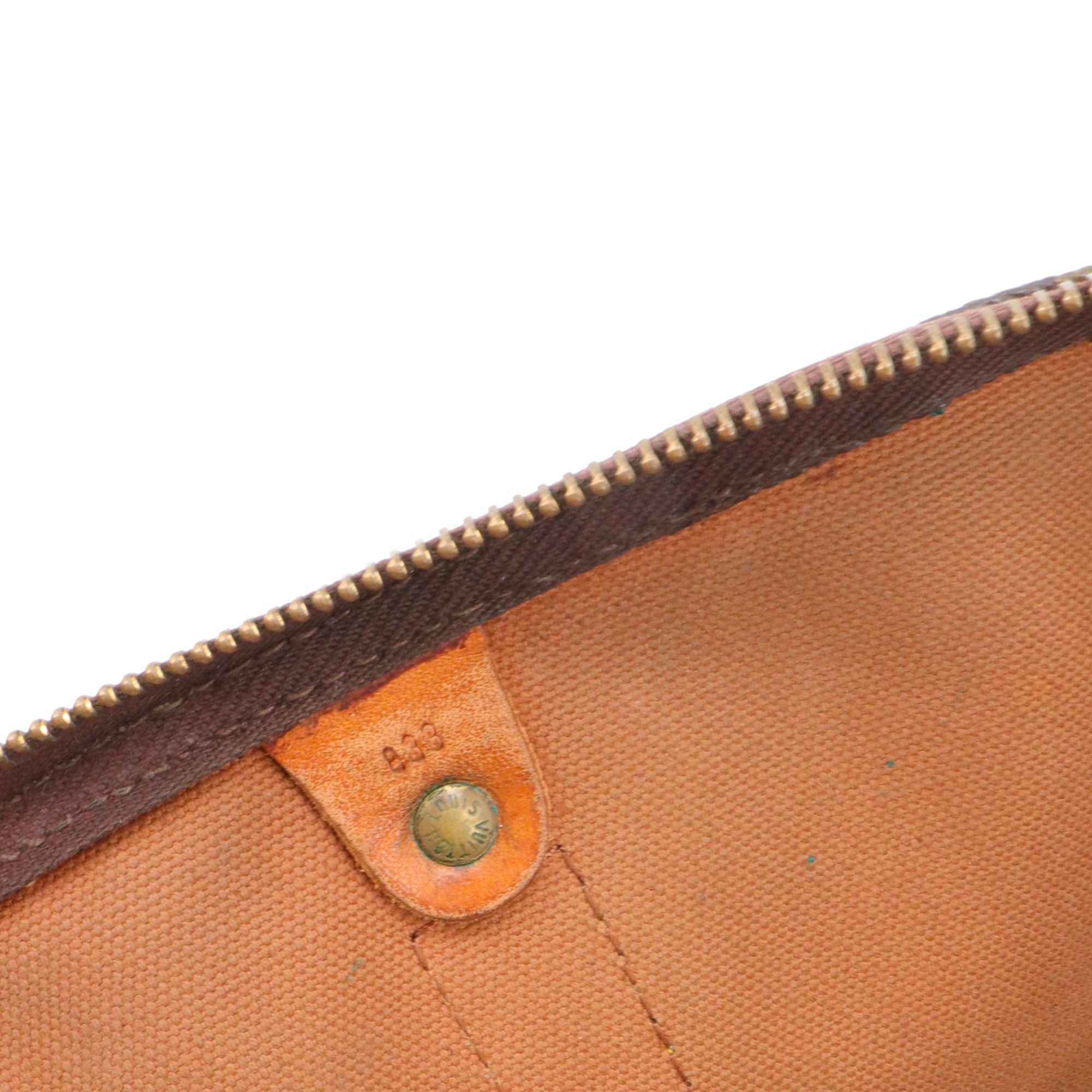 Louis Vuitton LOUIS VUITTON - Louis Vuitton Keepall 50 travel bag in vintage monogrammed canvas Size ONE SIZE - 8 Thumbnail