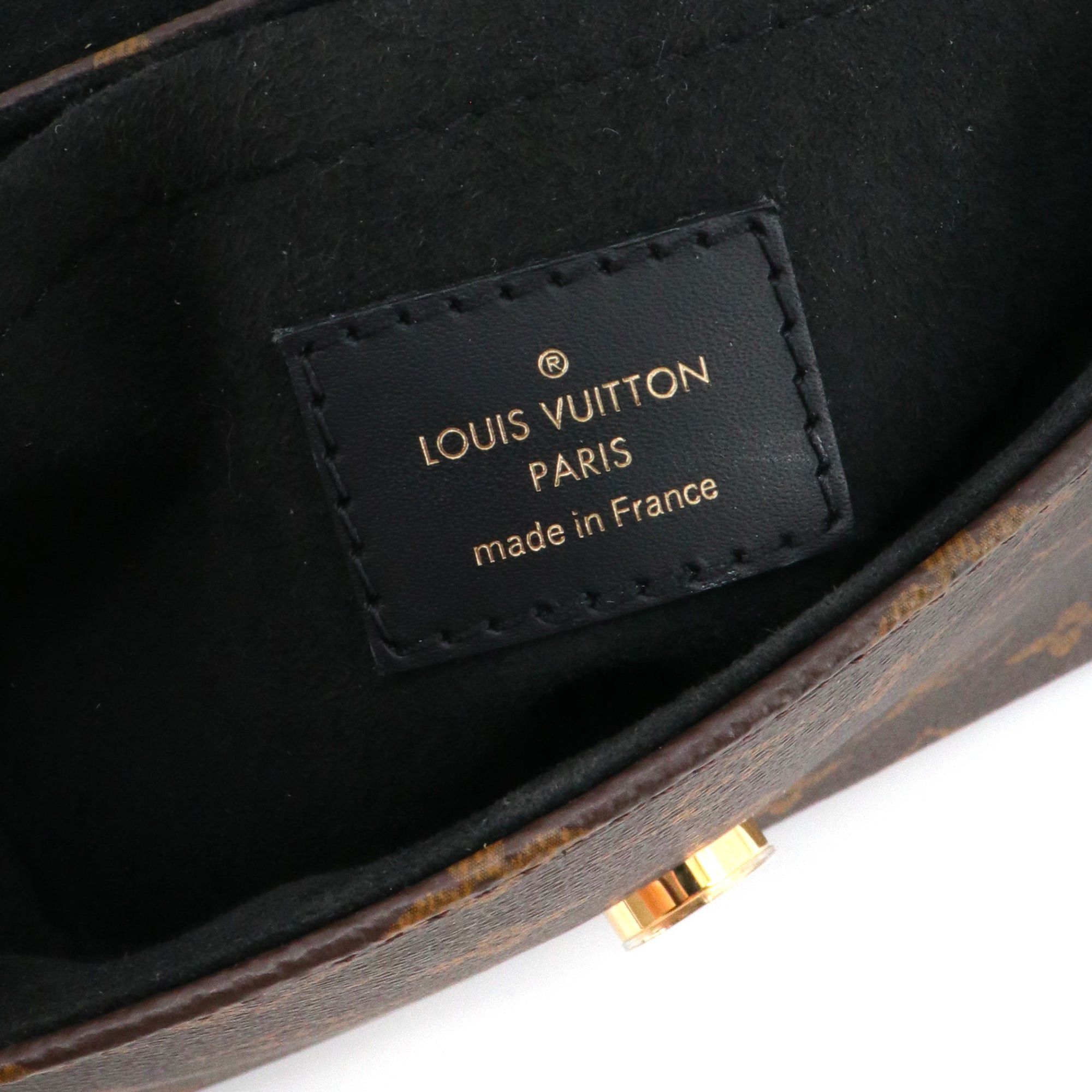 Louis Vuitton LOUIS VUITTON - Louis Vuitton Locky BB shoulder bag in monogrammed canvas and black leather Size ONE SIZE - 6 Thumbnail