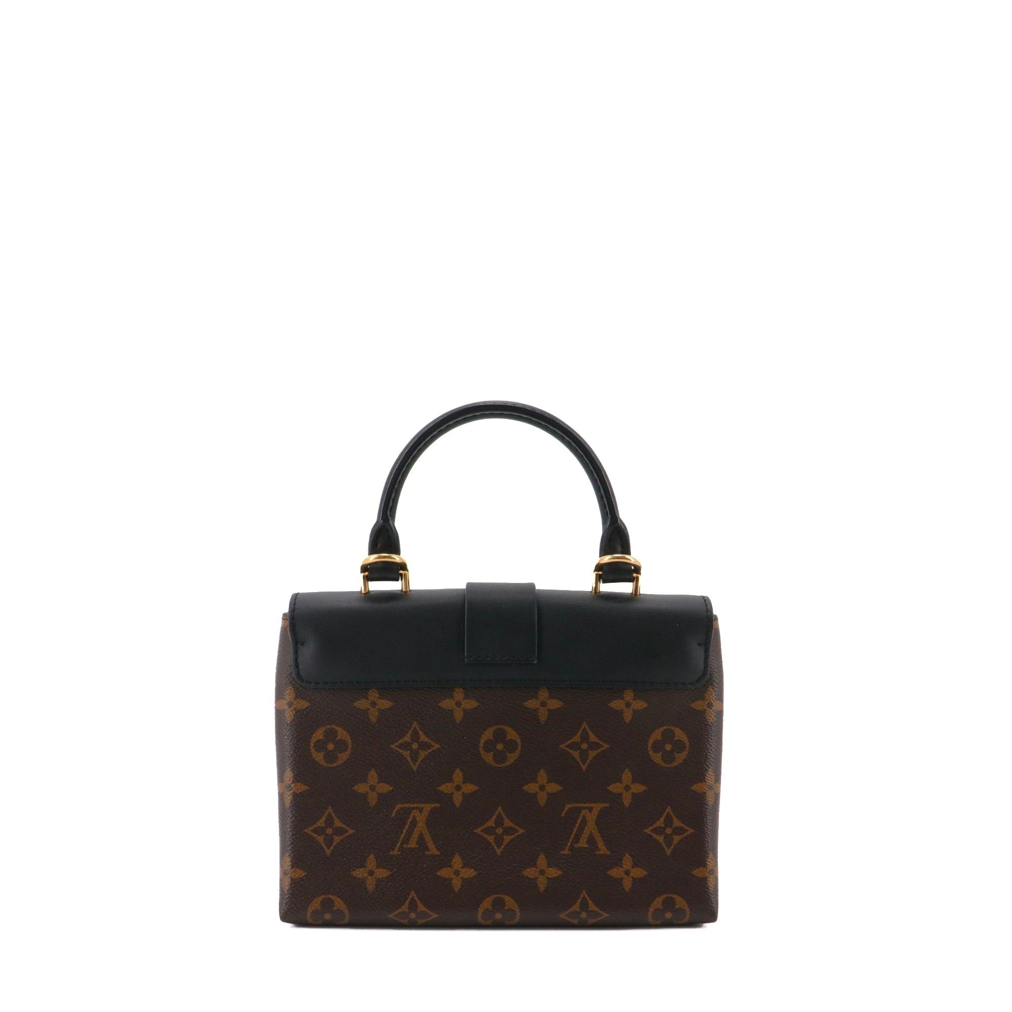 Louis Vuitton LOUIS VUITTON - Louis Vuitton Locky BB shoulder bag in monogrammed canvas and black leather Size ONE SIZE - 3 Thumbnail