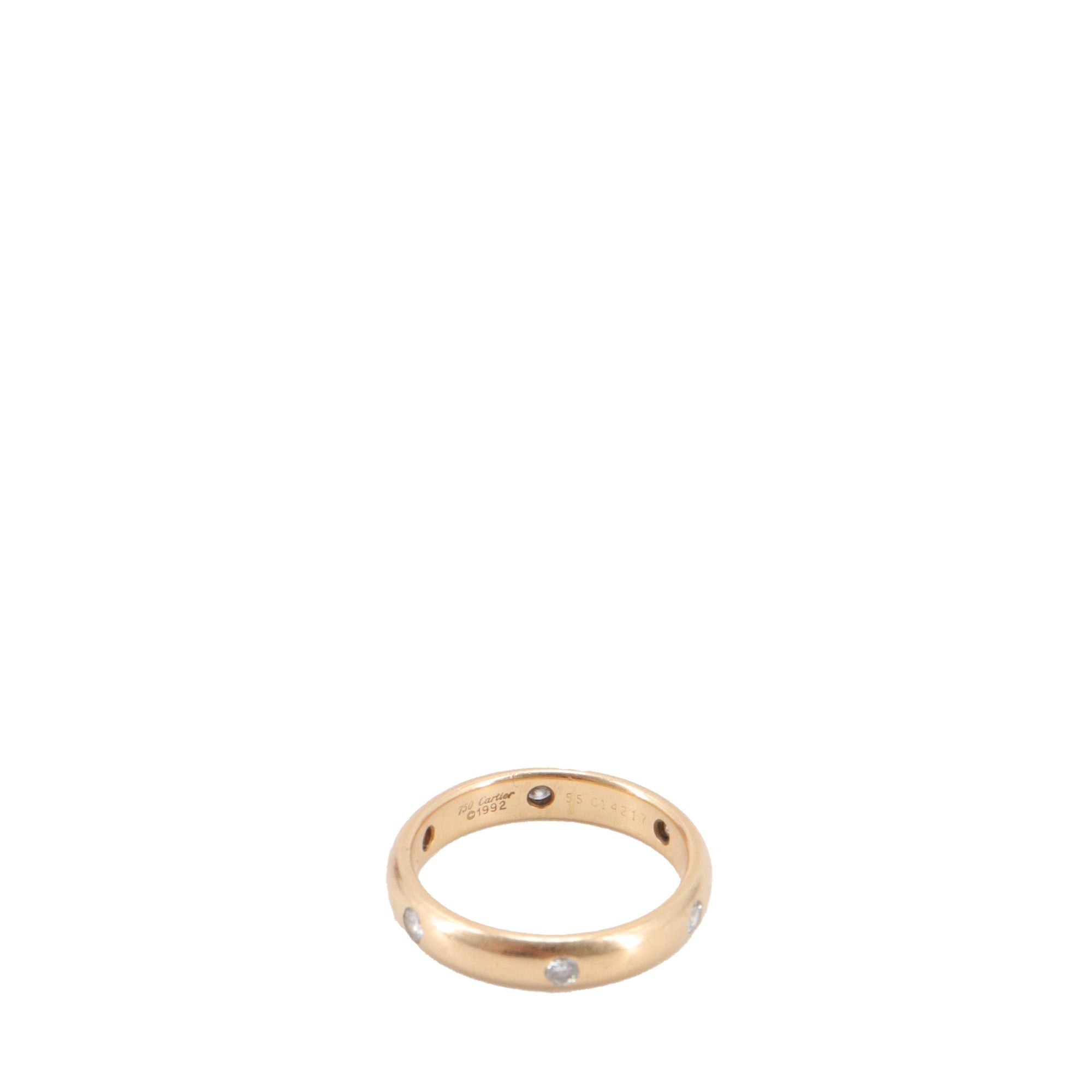 Cartier CARTIER - Stella Cartier ring in yellow gold set with diamonds (T54) Size ONE SIZE - 4 Thumbnail
