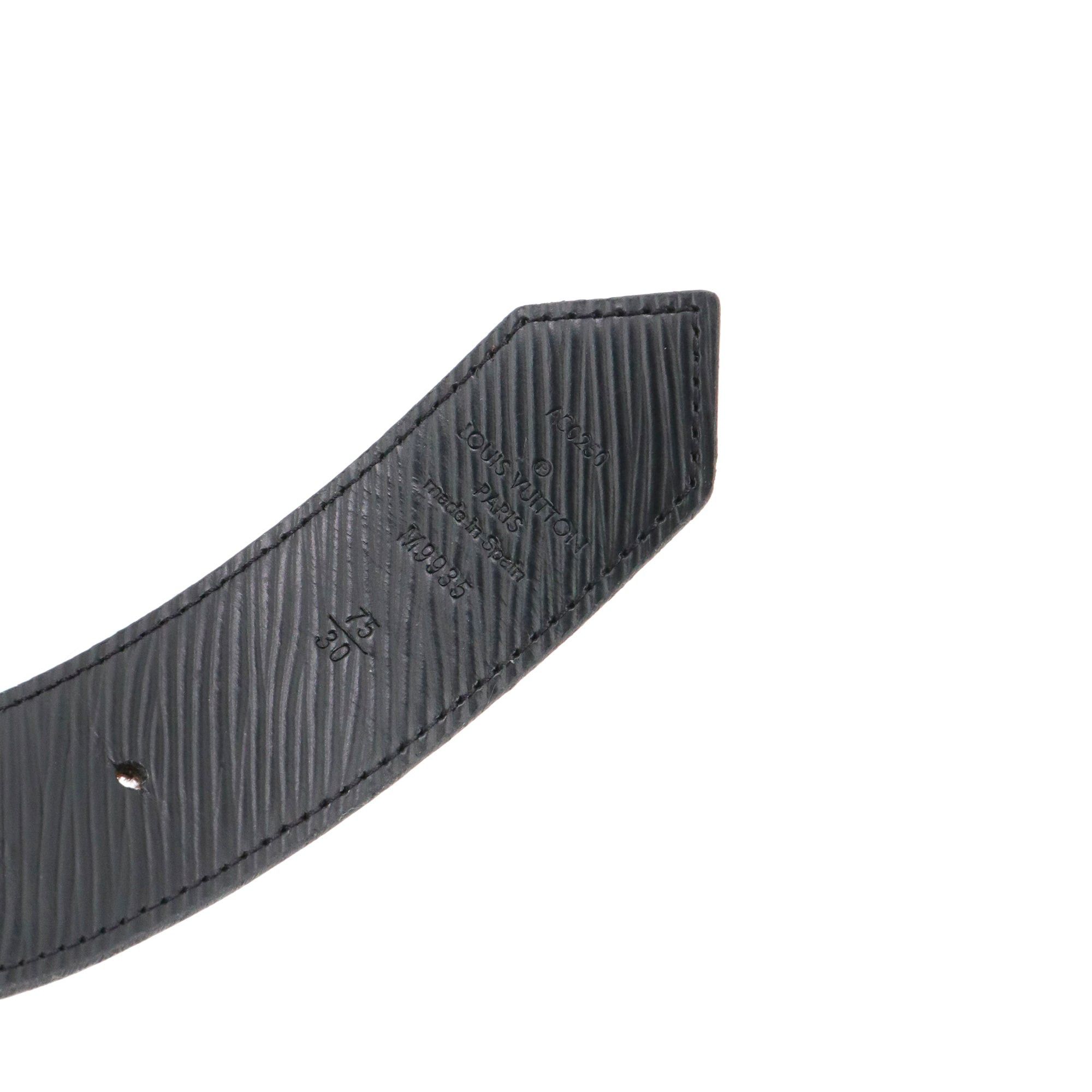 Louis Vuitton LOUIS VUITTON - Louis Vuitton reversible Circle belt in monogrammed canvas (T75) Size ONE SIZE - 5 Thumbnail