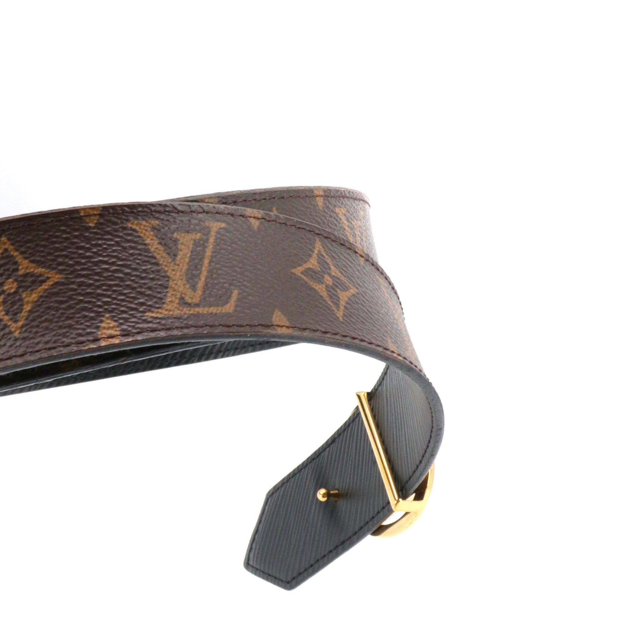 Louis Vuitton LOUIS VUITTON - Louis Vuitton reversible Circle belt in monogrammed canvas (T75) Size ONE SIZE - 4 Thumbnail