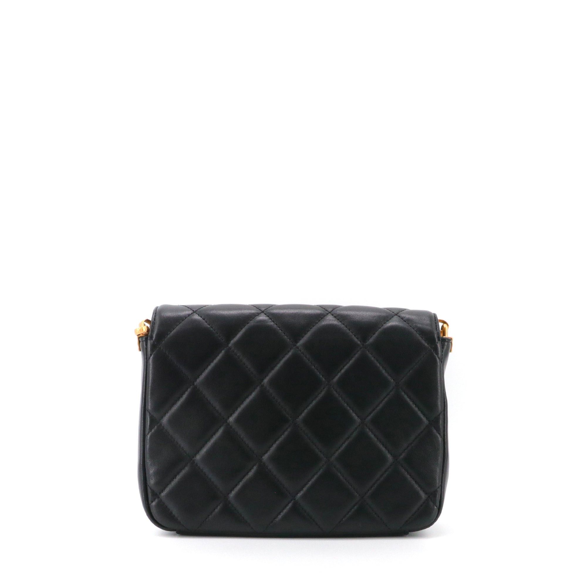 Chanel CHANEL - Chanel Timeless CC Coin shoulder bag in black smooth leather Size ONE SIZE - 3 Thumbnail