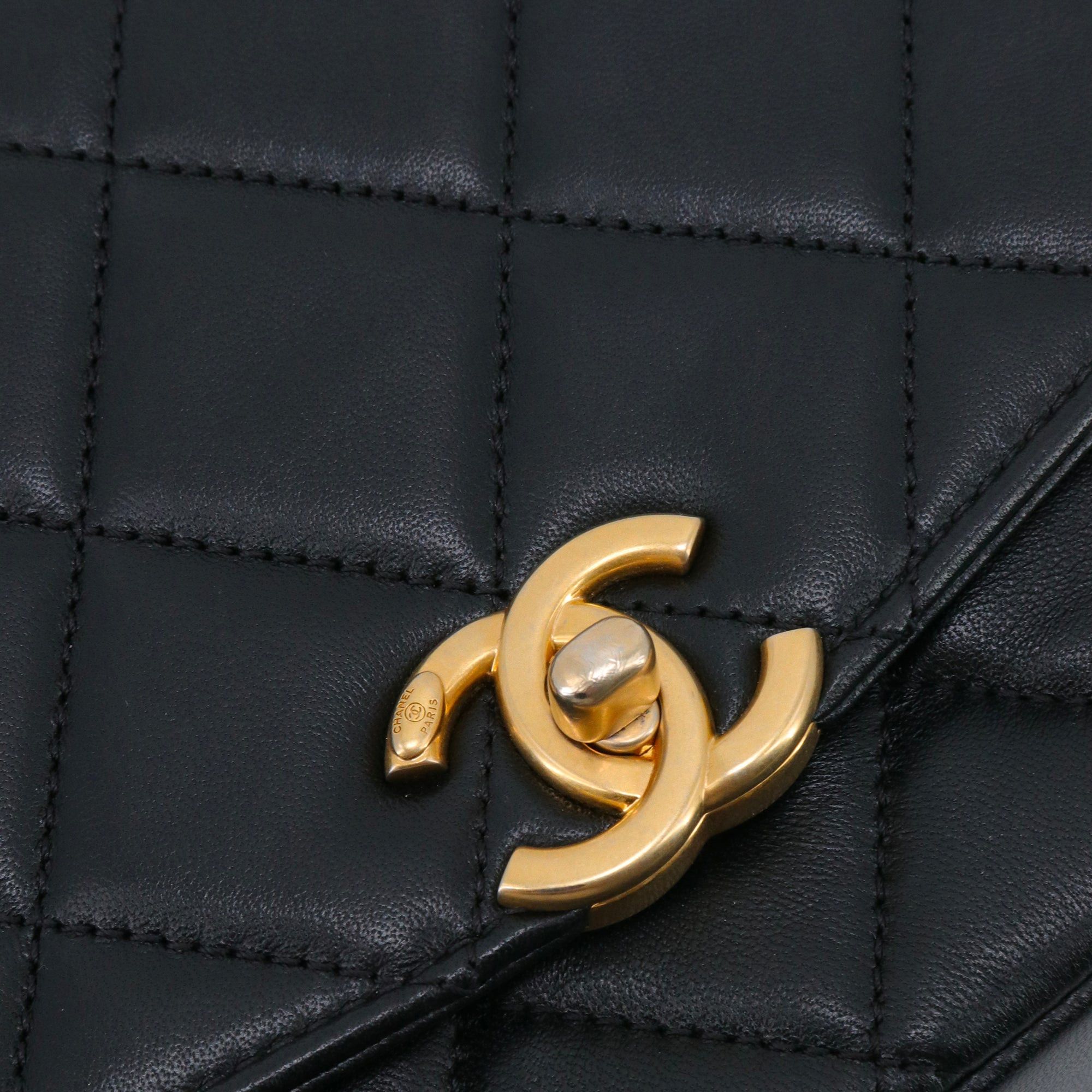 Chanel CHANEL - Chanel Timeless CC Coin shoulder bag in black smooth leather Size ONE SIZE - 6 Thumbnail