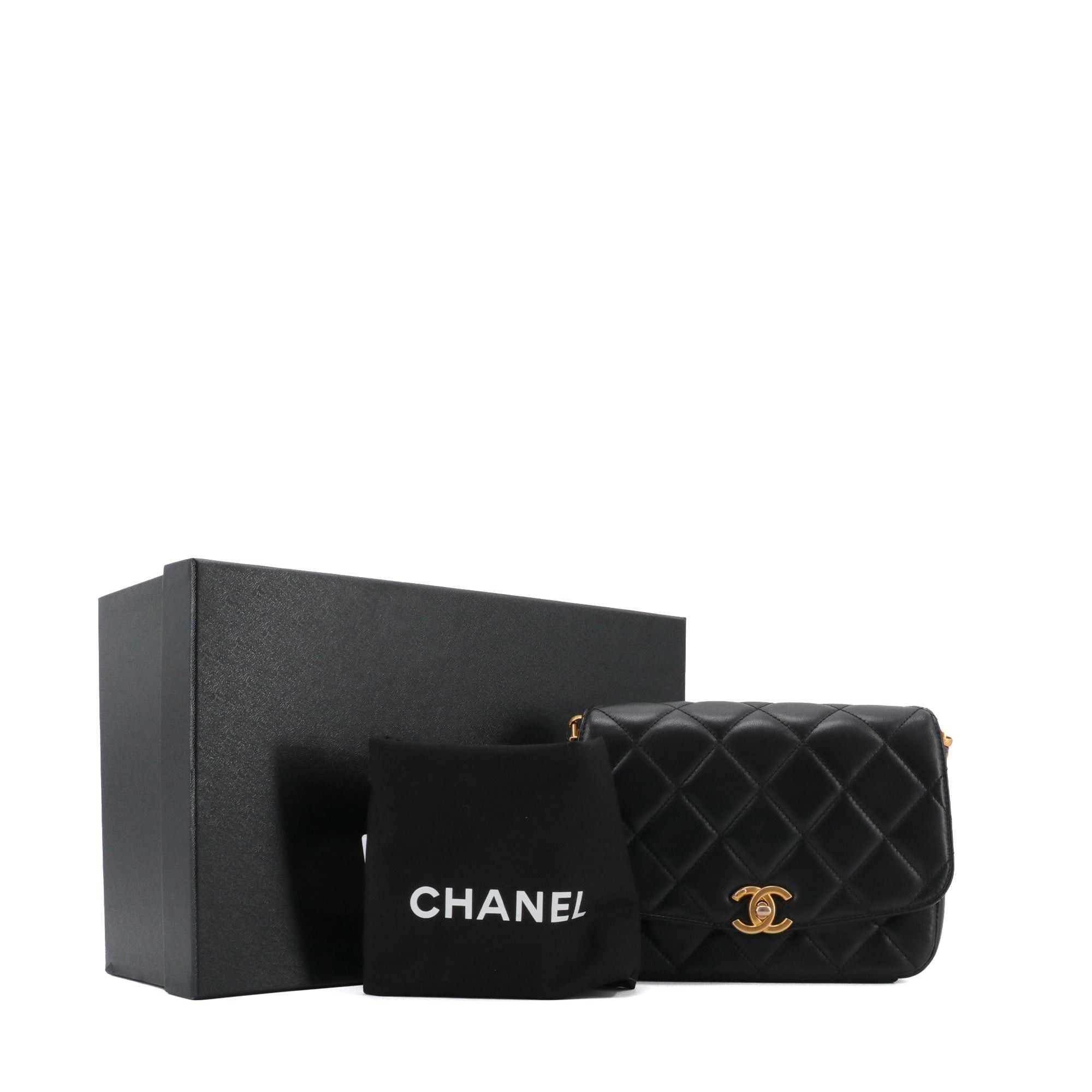 Chanel CHANEL - Chanel Timeless CC Coin shoulder bag in black smooth leather Size ONE SIZE - 11 Thumbnail