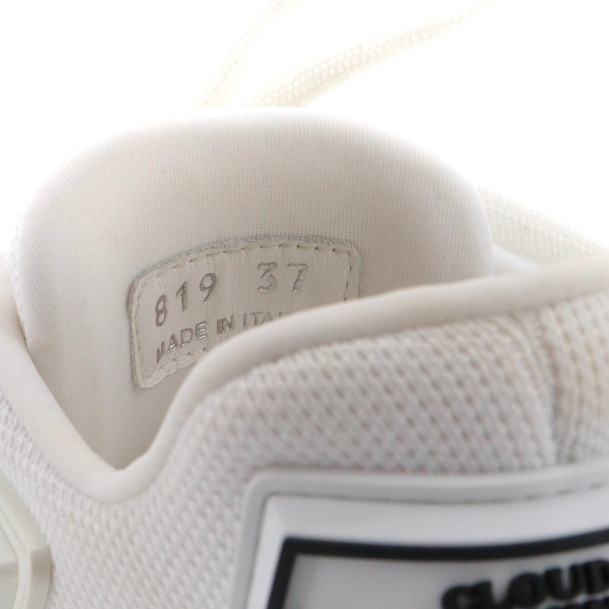 Prada PRADA - Prada Cloudbust Thunder sneakers in white canvas (T37) Size US 6 / IT 36 - 6 Thumbnail