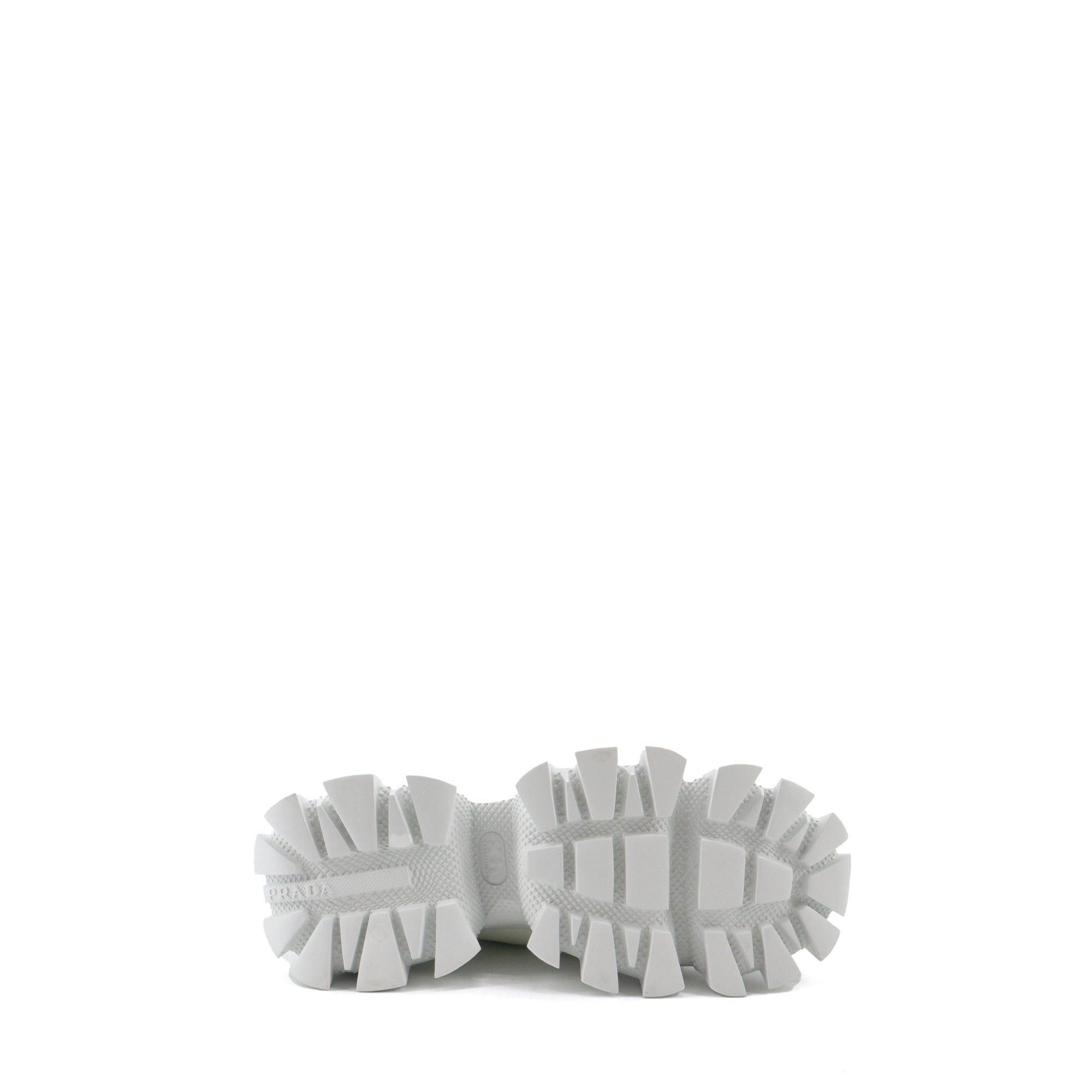 Prada PRADA - Prada Cloudbust Thunder sneakers in white canvas (T37) Size US 6 / IT 36 - 3 Thumbnail