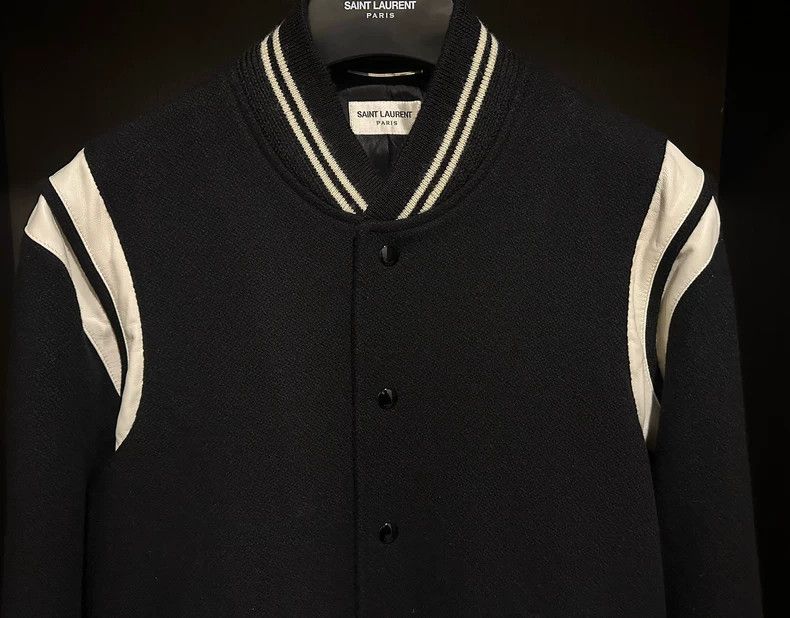 Saint Laurent Paris Saint Laurent Classic Black and White Jacket Size US M / EU 48-50 / 2 - 2 Thumbnail