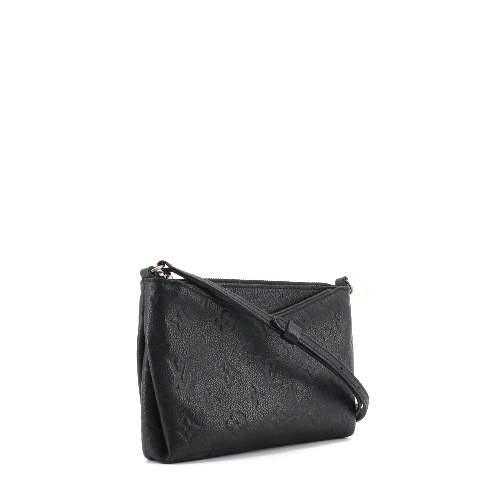 Louis Vuitton LOUIS VUITTON - Louis Vuitton Pallas shoulder bag in black empreinte leather Size ONE SIZE - 2 Thumbnail