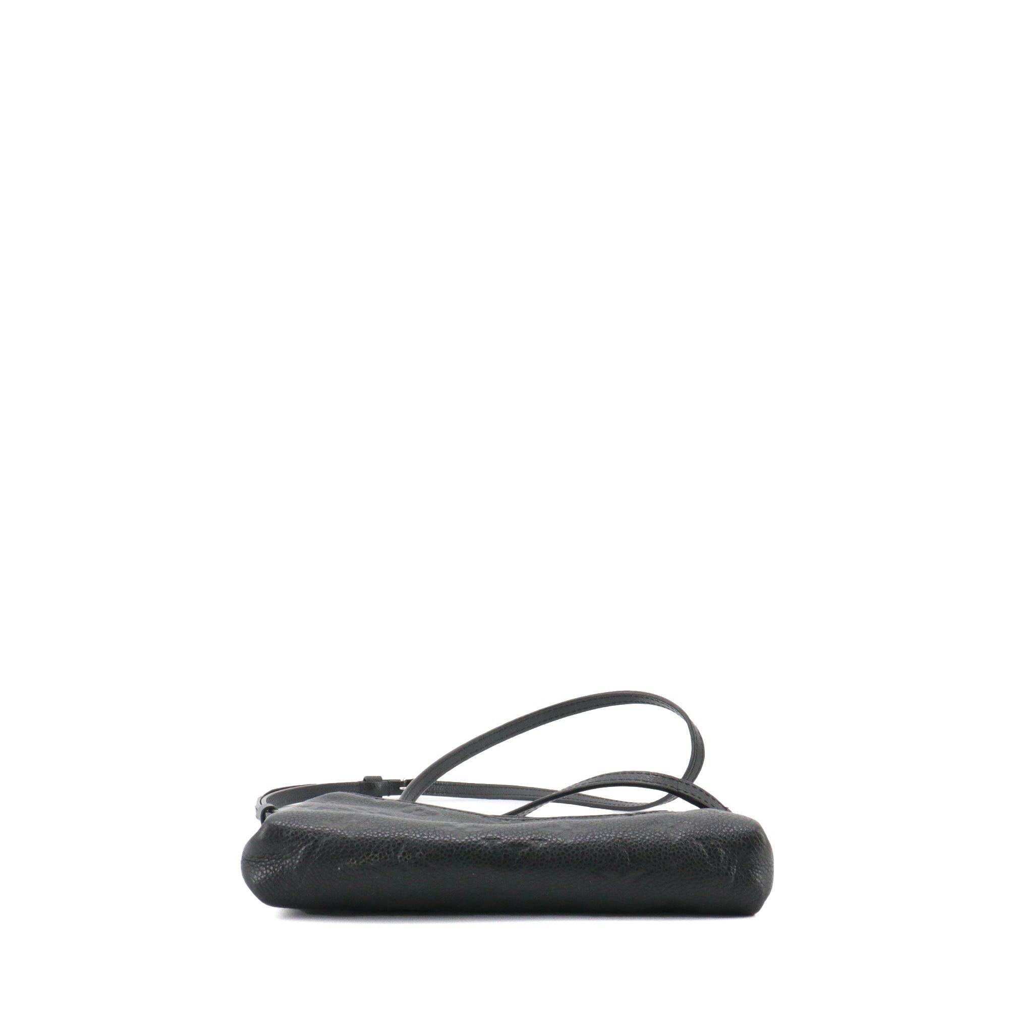 Louis Vuitton LOUIS VUITTON - Louis Vuitton Pallas shoulder bag in black empreinte leather Size ONE SIZE - 4 Thumbnail