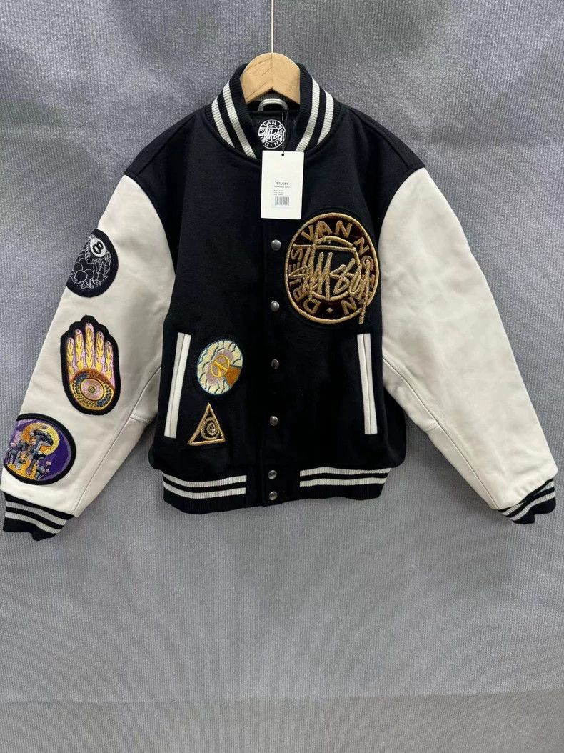 Dries Van Noten Stussy x Dries Van Noten Embroidered Jacket Size US S / EU 44-46 / 1 - 2 Thumbnail