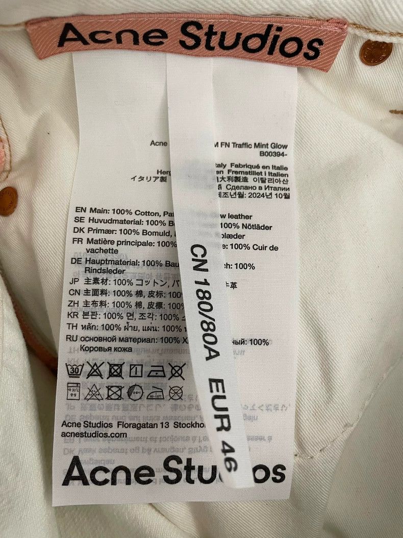 Acne Studios Acne Studios Light Blue Wide Leg Jeans Size US 39 - 3 Thumbnail