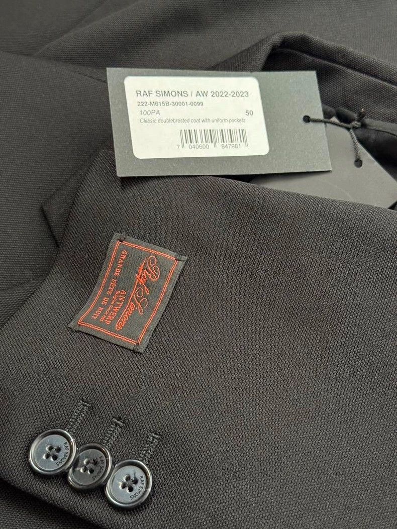 Raf Simons Raf Simons Velvet Long Coat Size US L / EU 52-54 / 3 - 8 Thumbnail