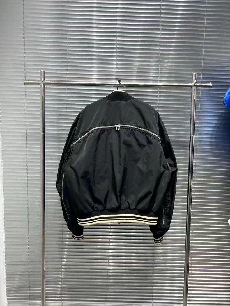 Dries Van Noten Black Zip Front Jacket by Dries Van Noten Size US L / EU 52-54 / 3 - 2 Thumbnail