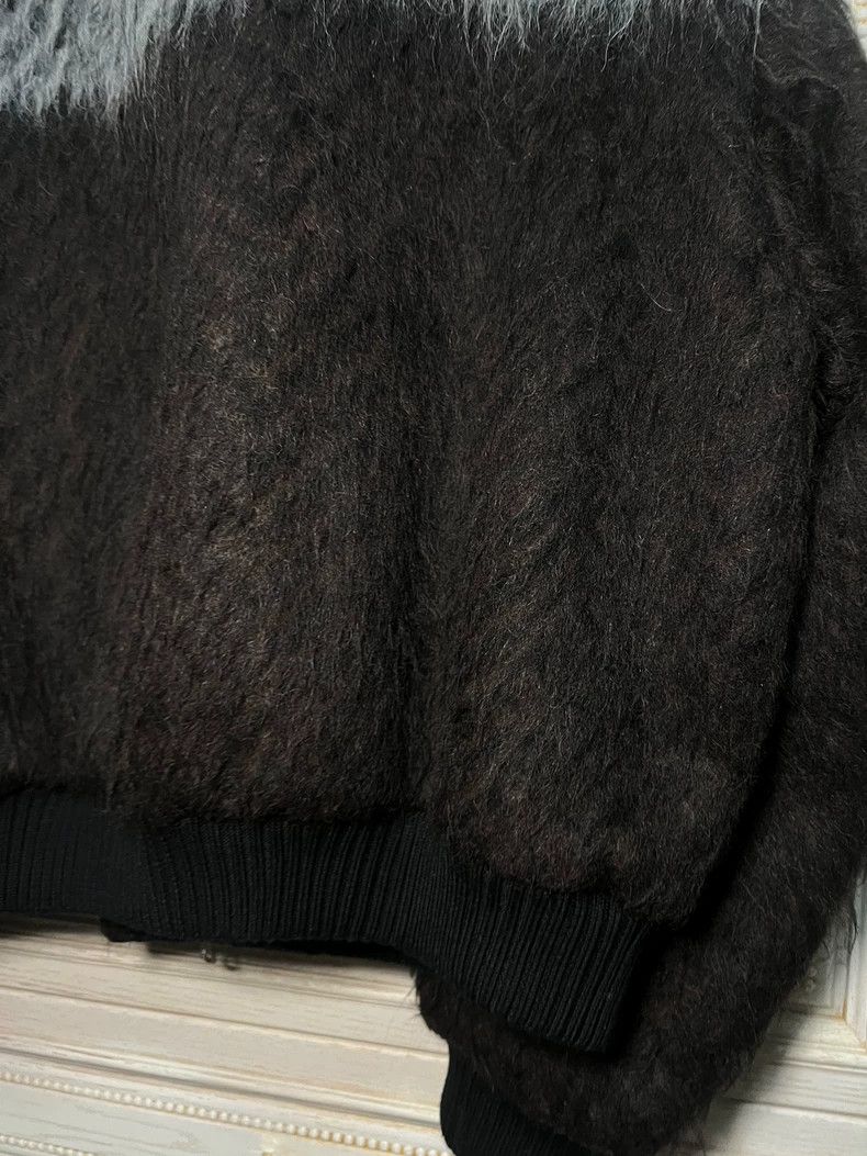 Dries Van Noten Color Block Wool Bomber Jacket
