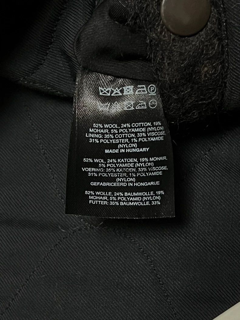Dries Van Noten Color Block Wool Bomber Jacket