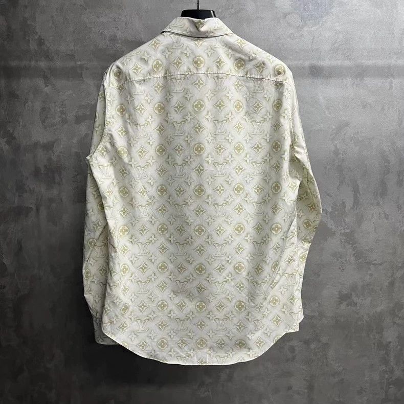 Louis Vuitton Louis Vuitton Monogram Long Sleeve Shirt Size US M / EU 48-50 / 2 - 2 Thumbnail