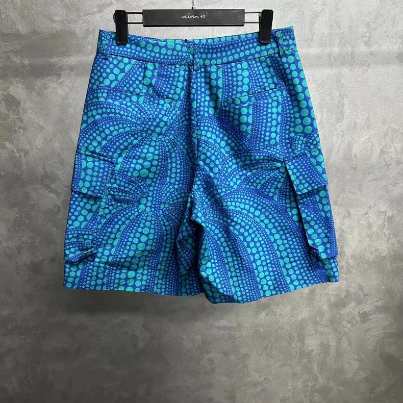 Louis Vuitton Louis Vuitton Blue Pattern Cargo Shorts Size US 28 / EU 44 - 2 Thumbnail