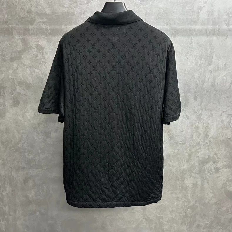 Louis Vuitton Louis Vuitton Black NBA Logo Short Sleeve Shirt Size US XXL / EU 58 / 5 - 2 Thumbnail