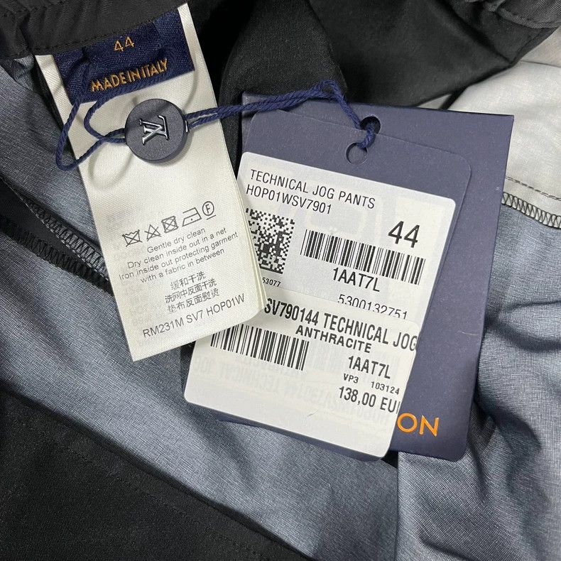 Louis Vuitton Louis Vuitton Purple Check Jogger Pants Size US 31 - 3 Thumbnail