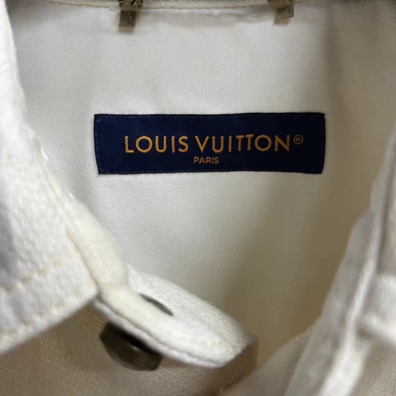Louis Vuitton Louis Vuitton Beige Short Sleeve Shirt Size US XL / EU 56 / 4 - 3 Thumbnail