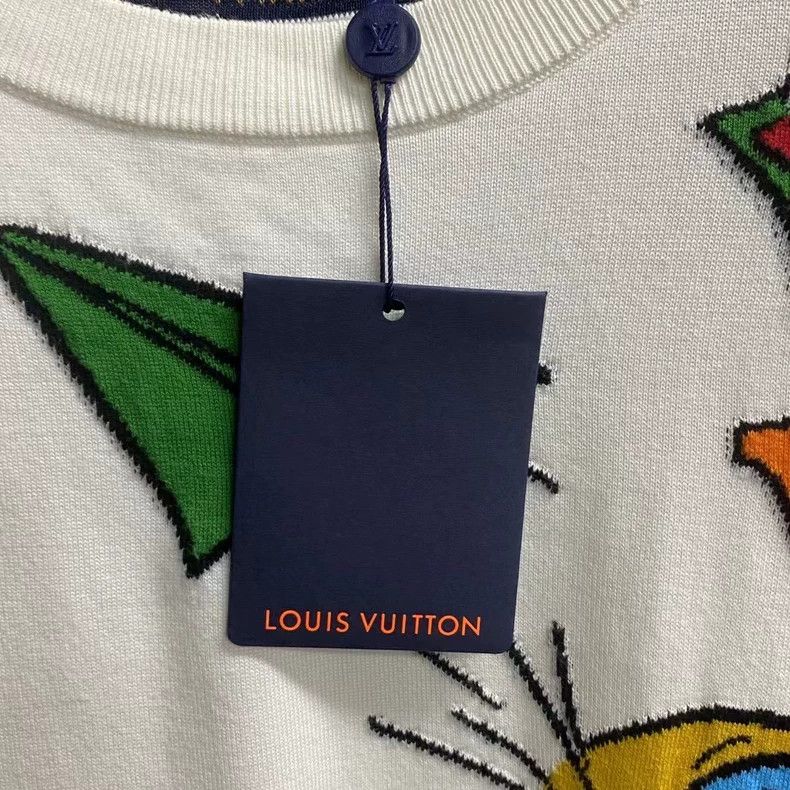 Louis Vuitton Louis Vuitton Cartoon Print Short Sleeve Tee Size US XXL / EU 58 / 5 - 4 Thumbnail