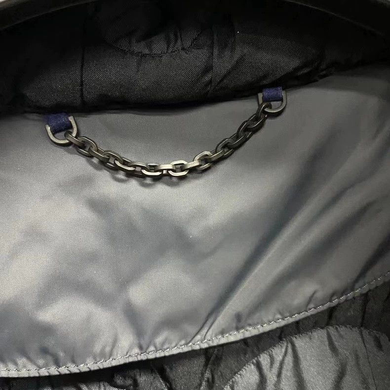 Louis Vuitton Louis Vuitton Black Gray Logo Puffer Jacket Size US XS / EU 42 / 0 - 4 Thumbnail
