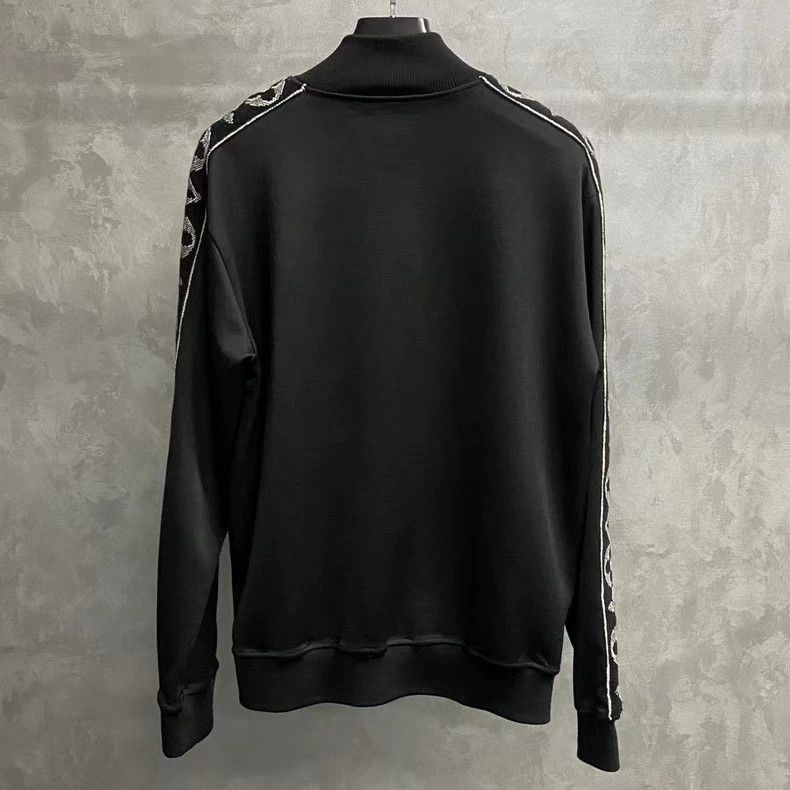 Louis Vuitton Louis Vuitton Black Embroidered Logo Jacket Size US XL / EU 56 / 4 - 2 Thumbnail