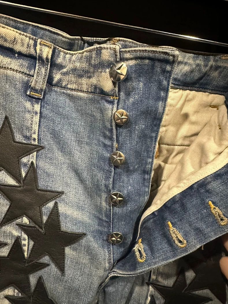 Amiri Amiri Chemist Denim Cargo Pants with Stars Size US 36 / EU 52 - 5 Thumbnail