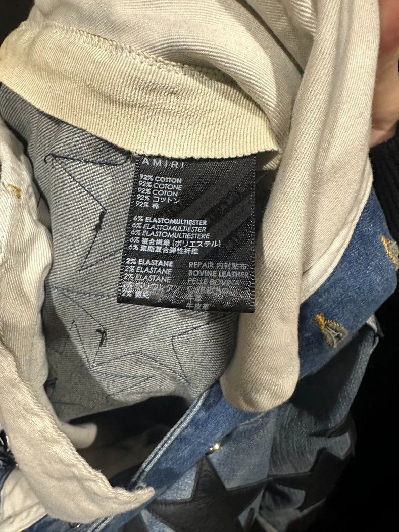 Amiri Amiri Chemist Denim Cargo Pants with Stars Size US 36 / EU 52 - 7 Thumbnail