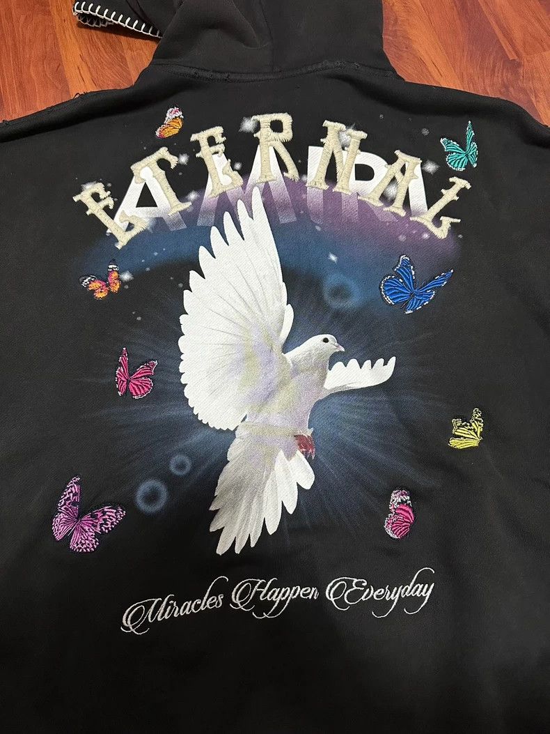 Amiri Amiri Eternal Embroidered Dove Hoodie Size US S / EU 44-46 / 1 - 2 Thumbnail