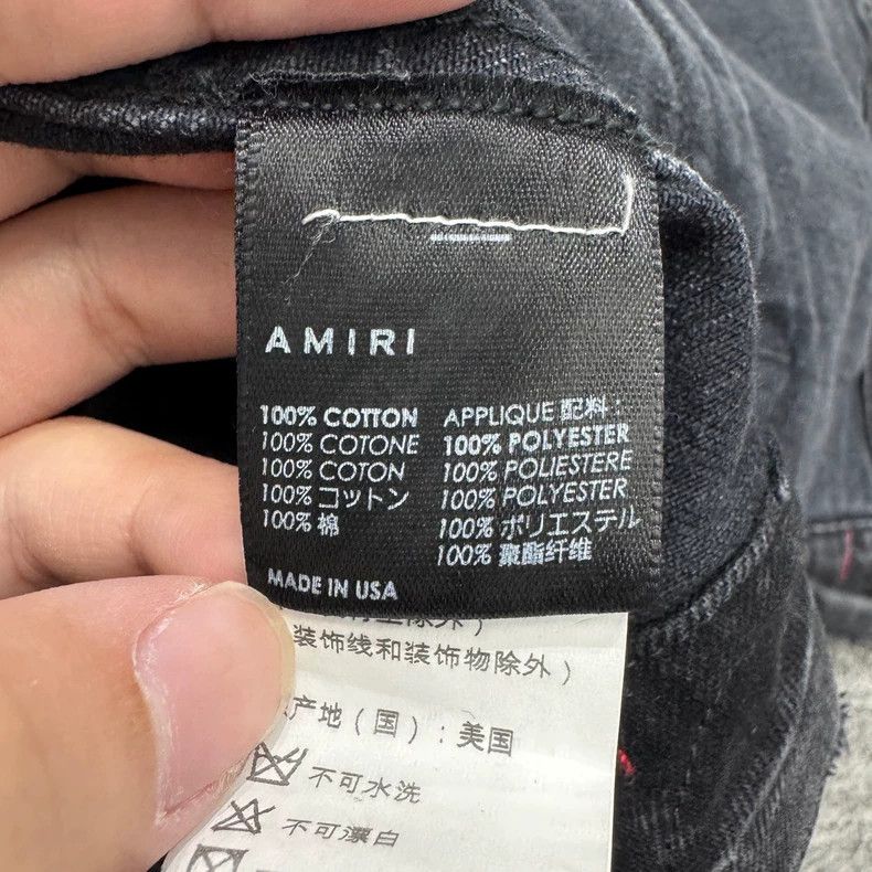 Amiri AMIRI X Chemist Denim Jacket with Stars Size US M / EU 48-50 / 2 - 4 Thumbnail