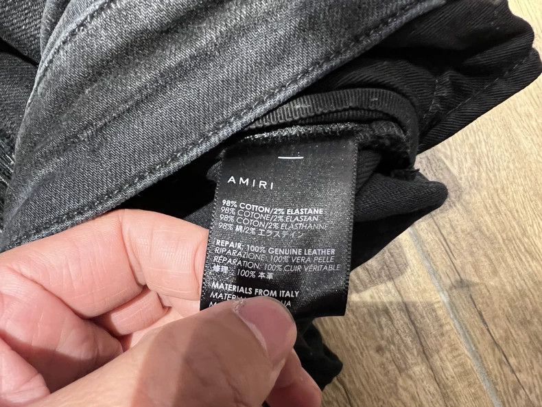 Amiri Amiri Mx1 Patchwork Denim Pants Size US 34 / EU 50 - 6 Thumbnail