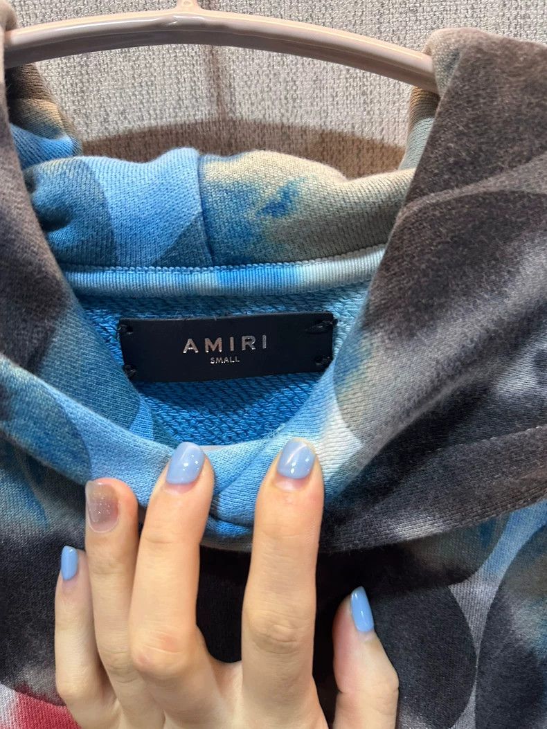 Amiri AMIRI Blue Heart Sweatshirt for Unisex Size US S / EU 44-46 / 1 - 3 Thumbnail